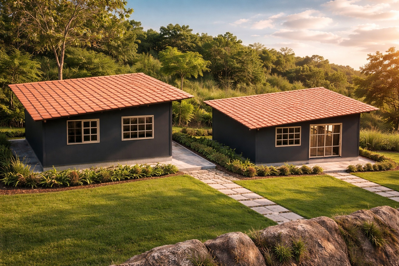 Casa prefabricada Dúo Campo — Rapicasa